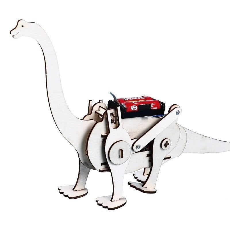 Electric Walking Dinosaur T Rex Construction Puzzle