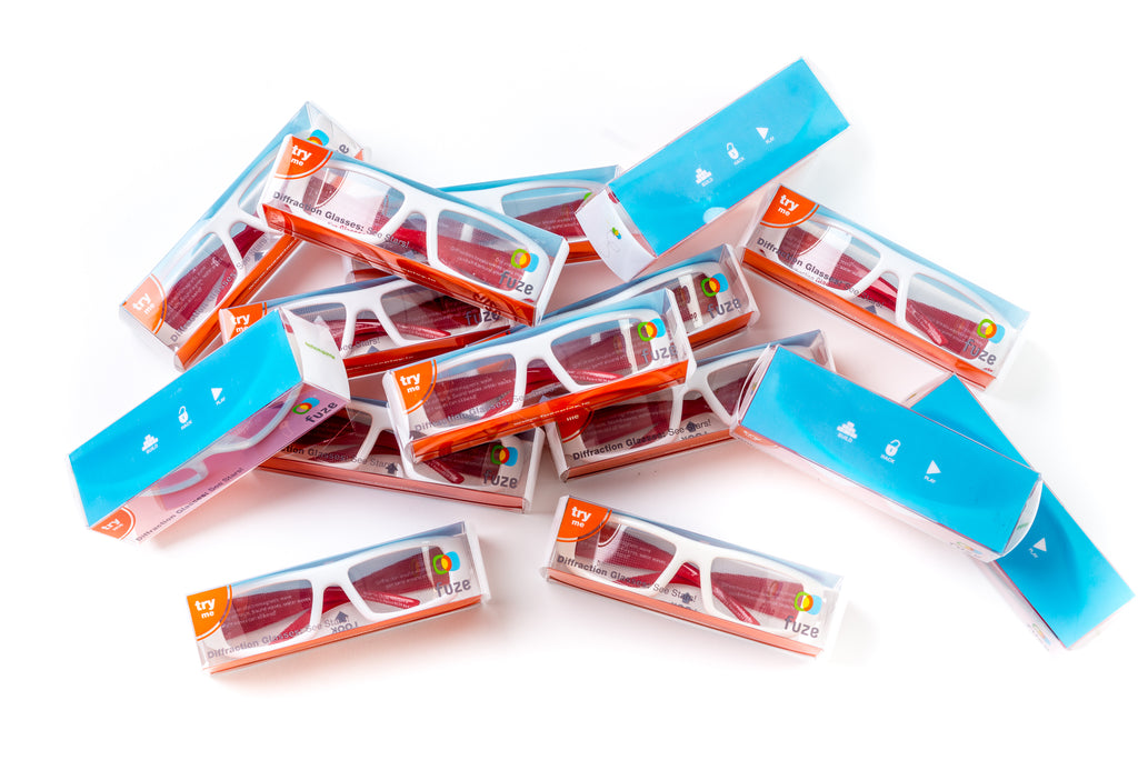 FuzePlay Star Diffraction Glasses