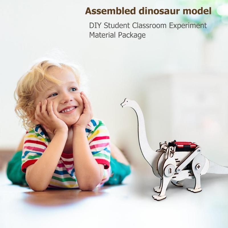 Electric Walking Dinosaur T Rex Construction Puzzle