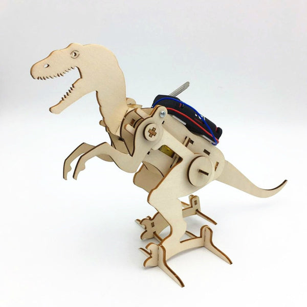 Electric Walking Dinosaur T Rex Construction Puzzle